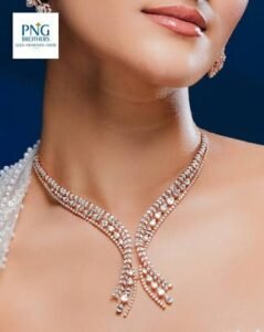 Luxury diamond jewellery set crafted in white gold for special occasions